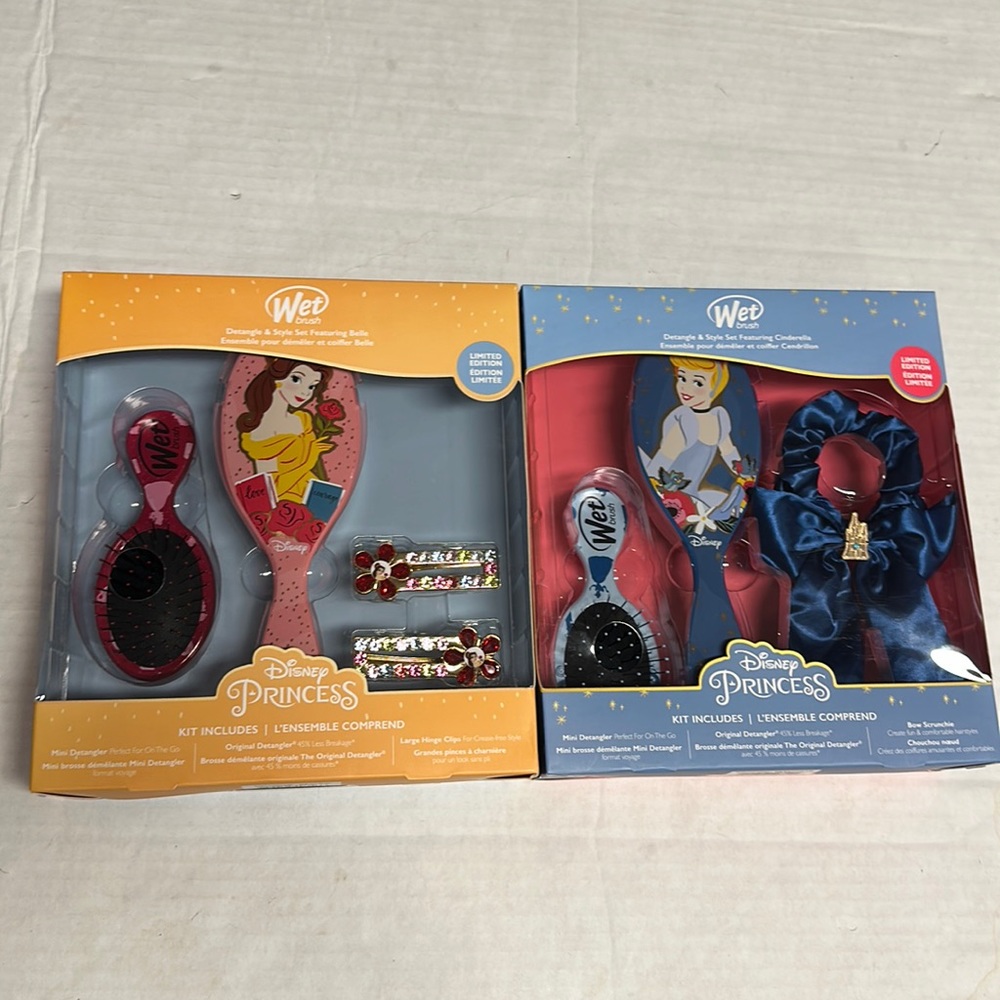 Wet Brush Disney Princesses limited edition sets